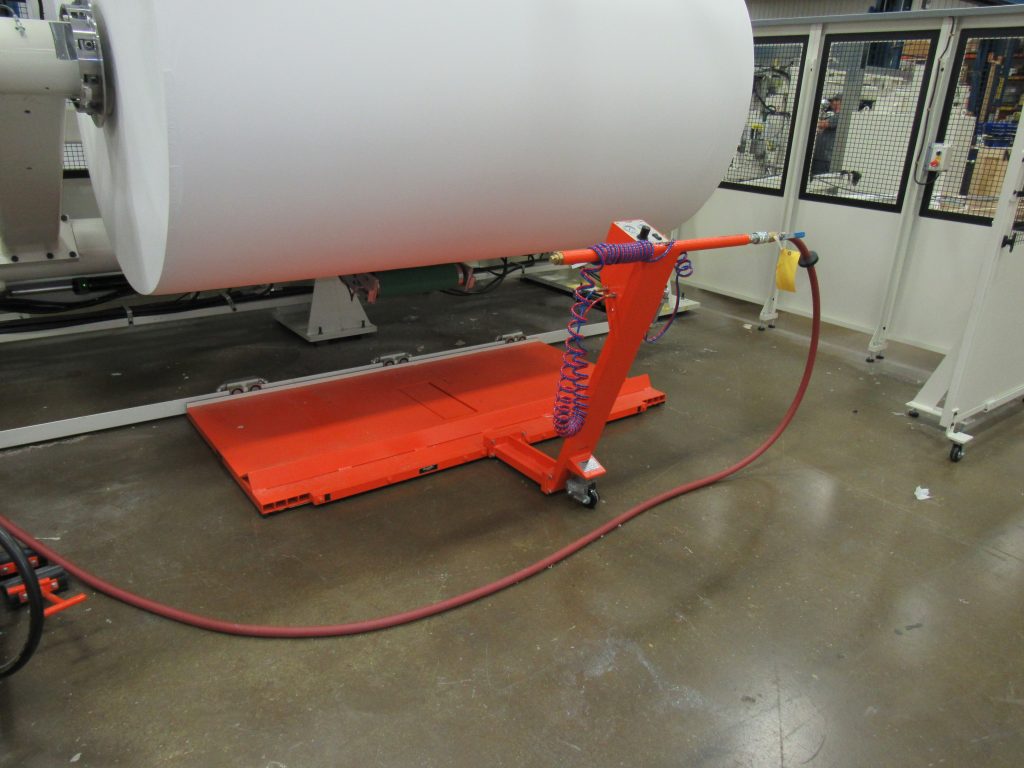 Paper pushers: using air casters in the paper mill