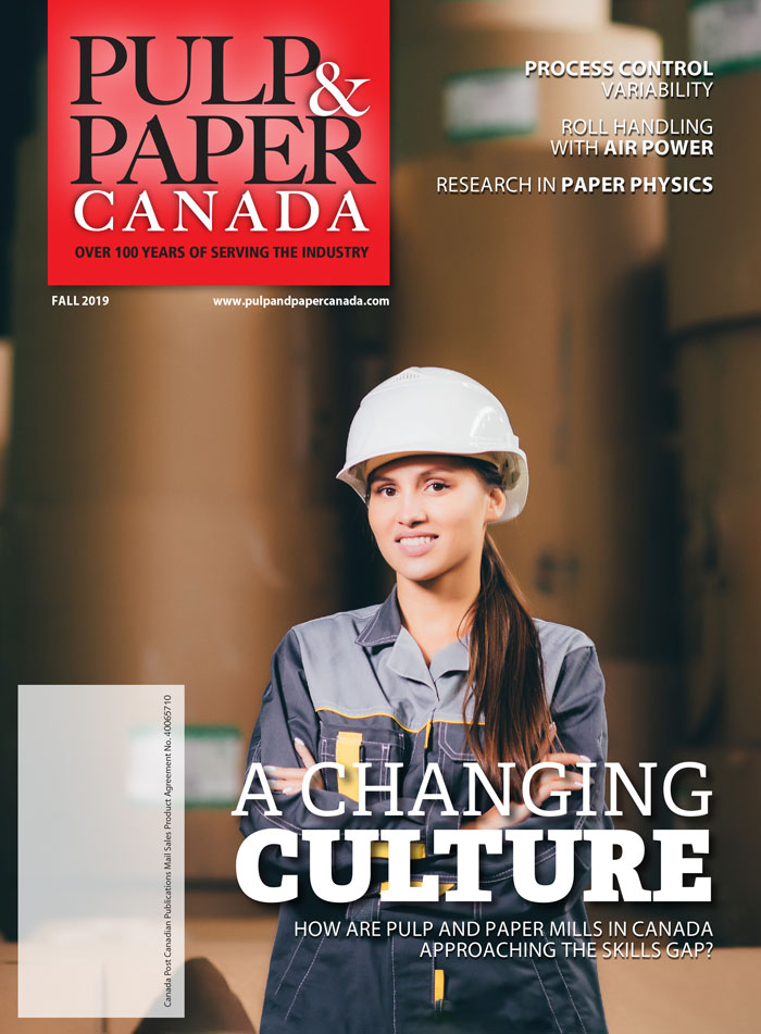 Pulp & Paper Canada Fall 2019 Cover