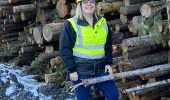 Charlene Strelaeff, fibre forester at Mercer Celgar