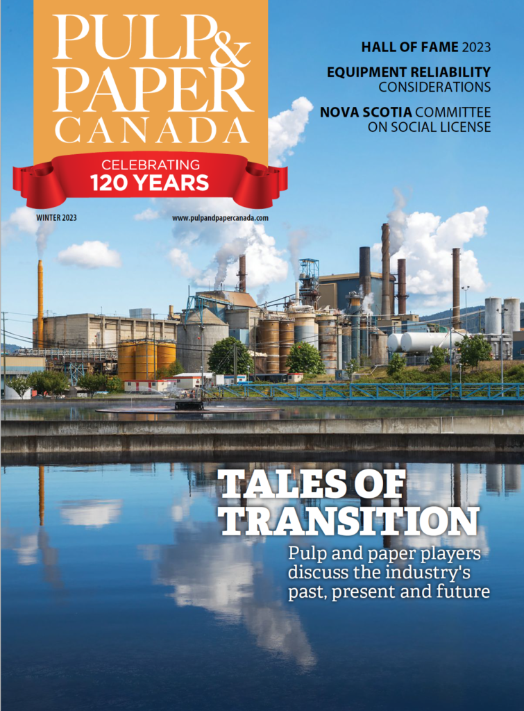 Pulp & Paper Canada’s Winter 2023 digital edition is now online! Pulp